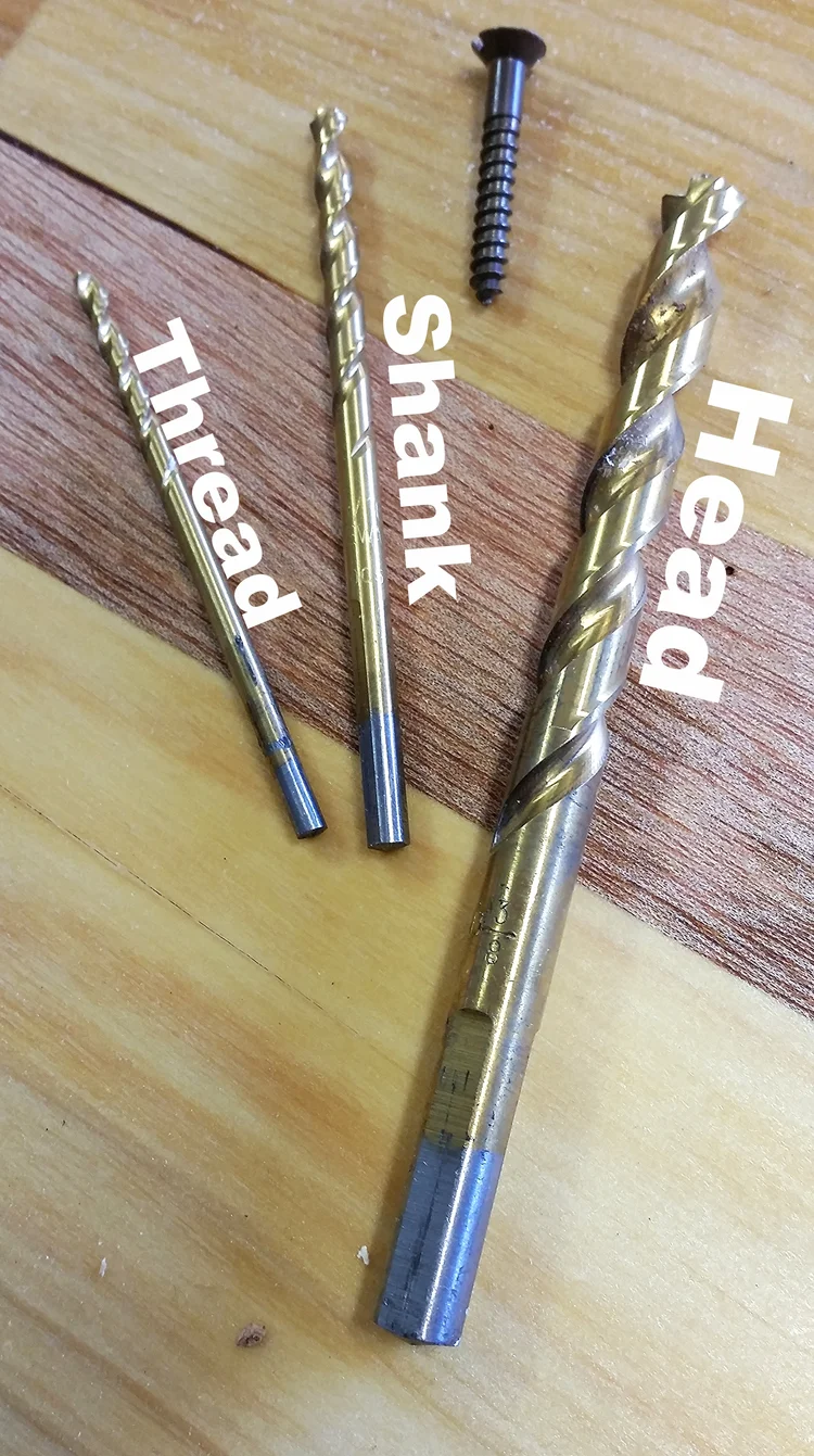 Pilot Holes for Cut Thread Screws — Rigging Doctor
