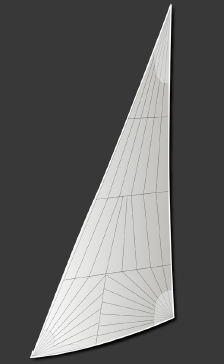 Tri-Radial Cut Sail
