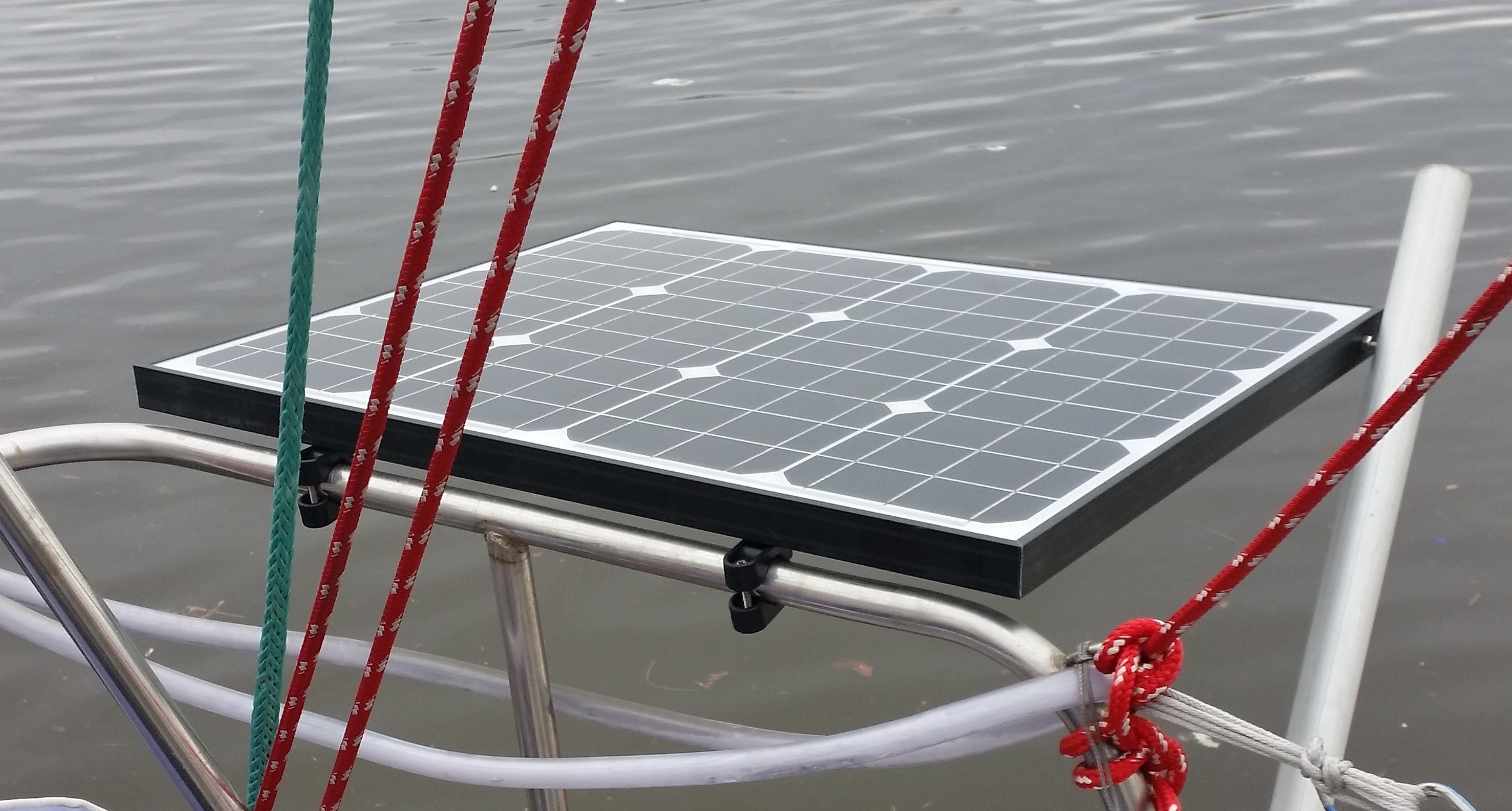 sailboat solar mount