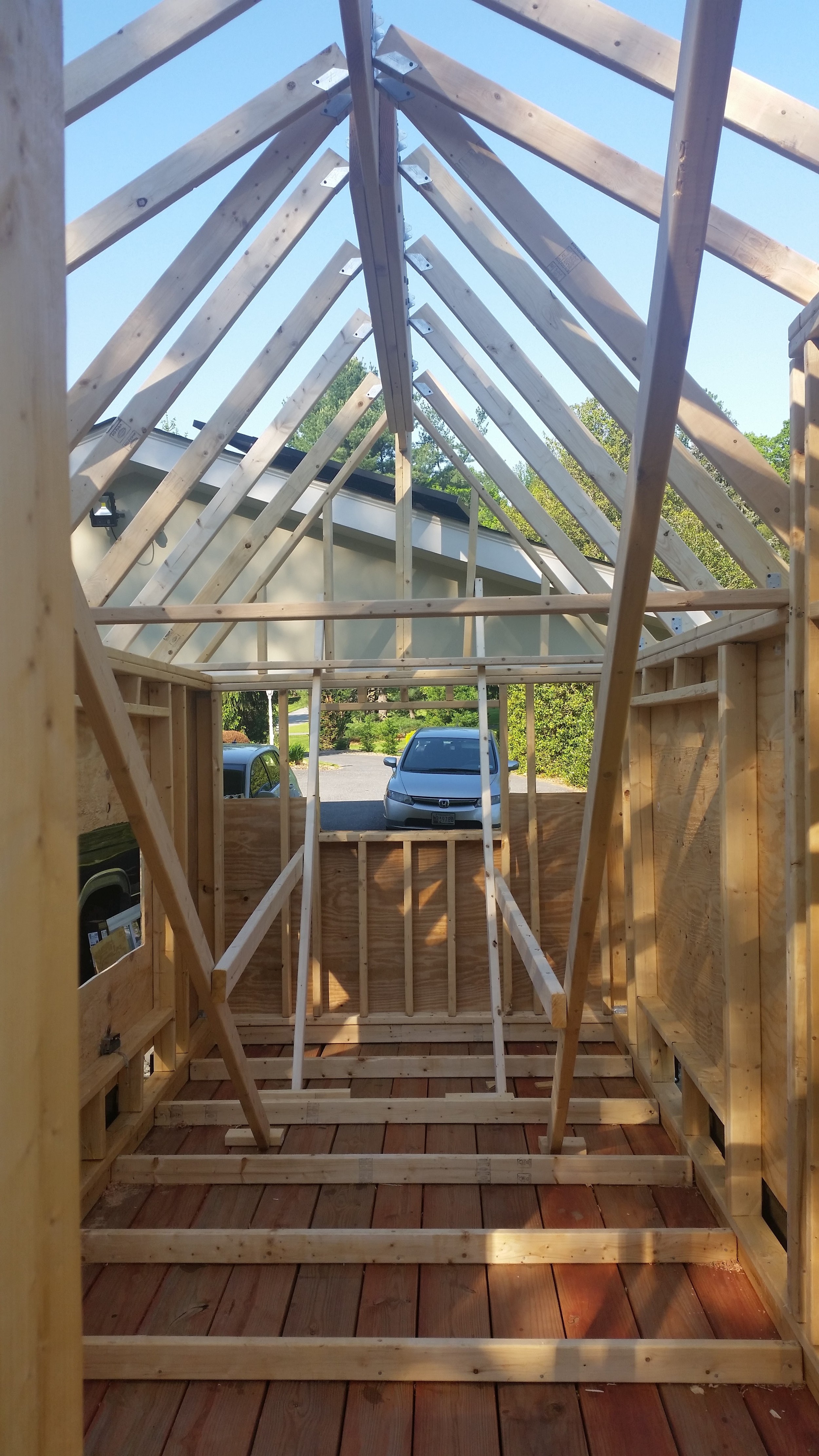 Installing the Rafters — Rigging Doctor