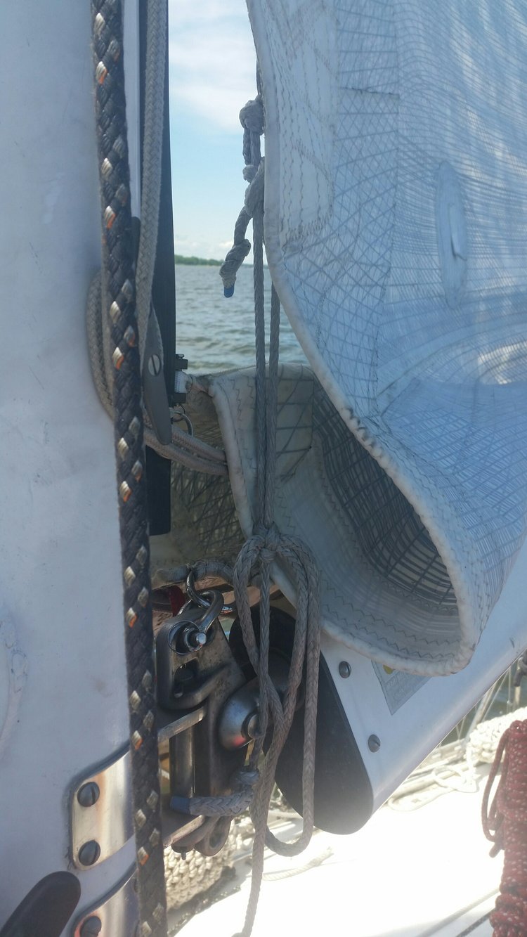 Reefing Tack Line — Rigging Doctor