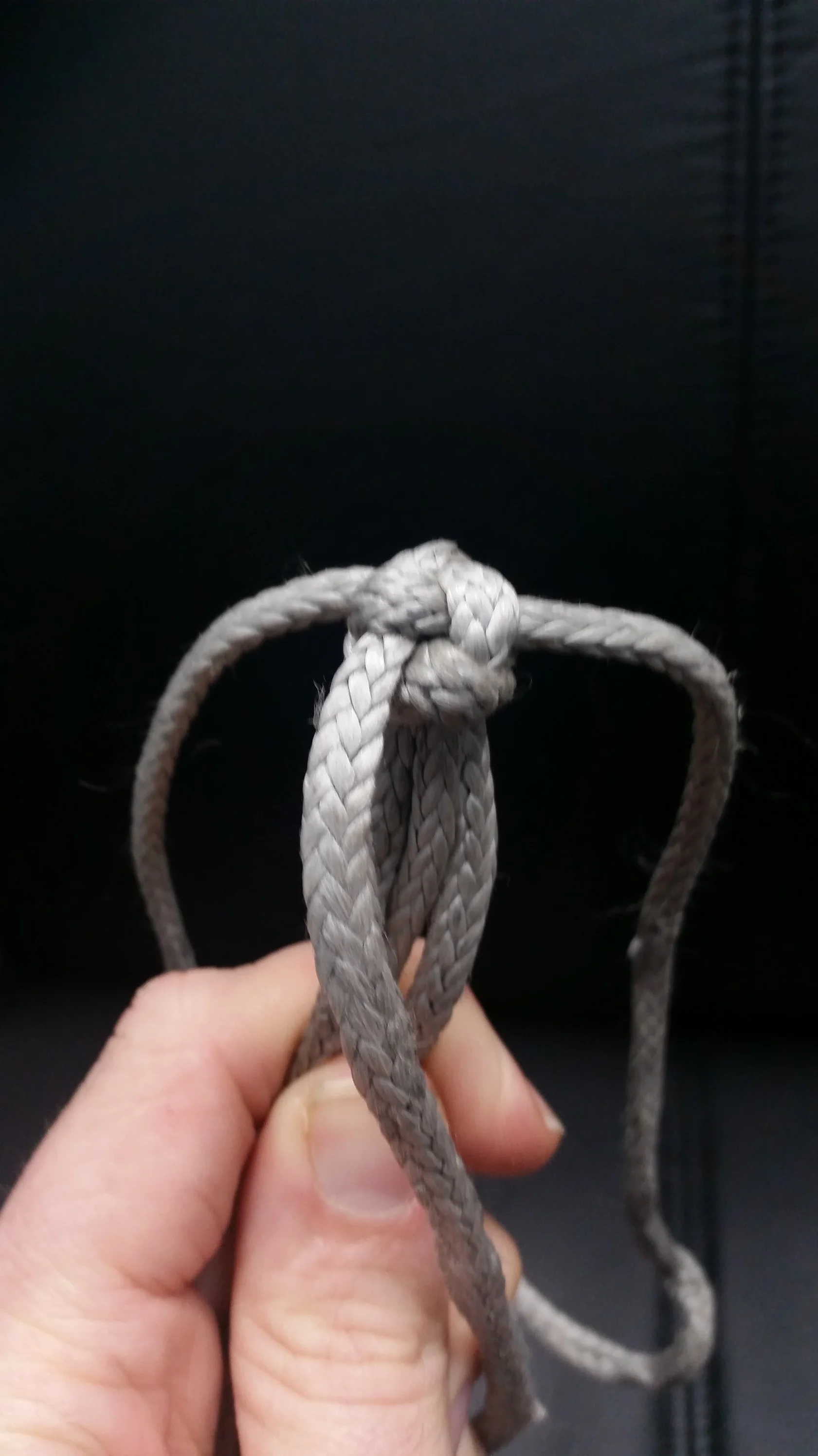 Wall Knot with Crown Knot