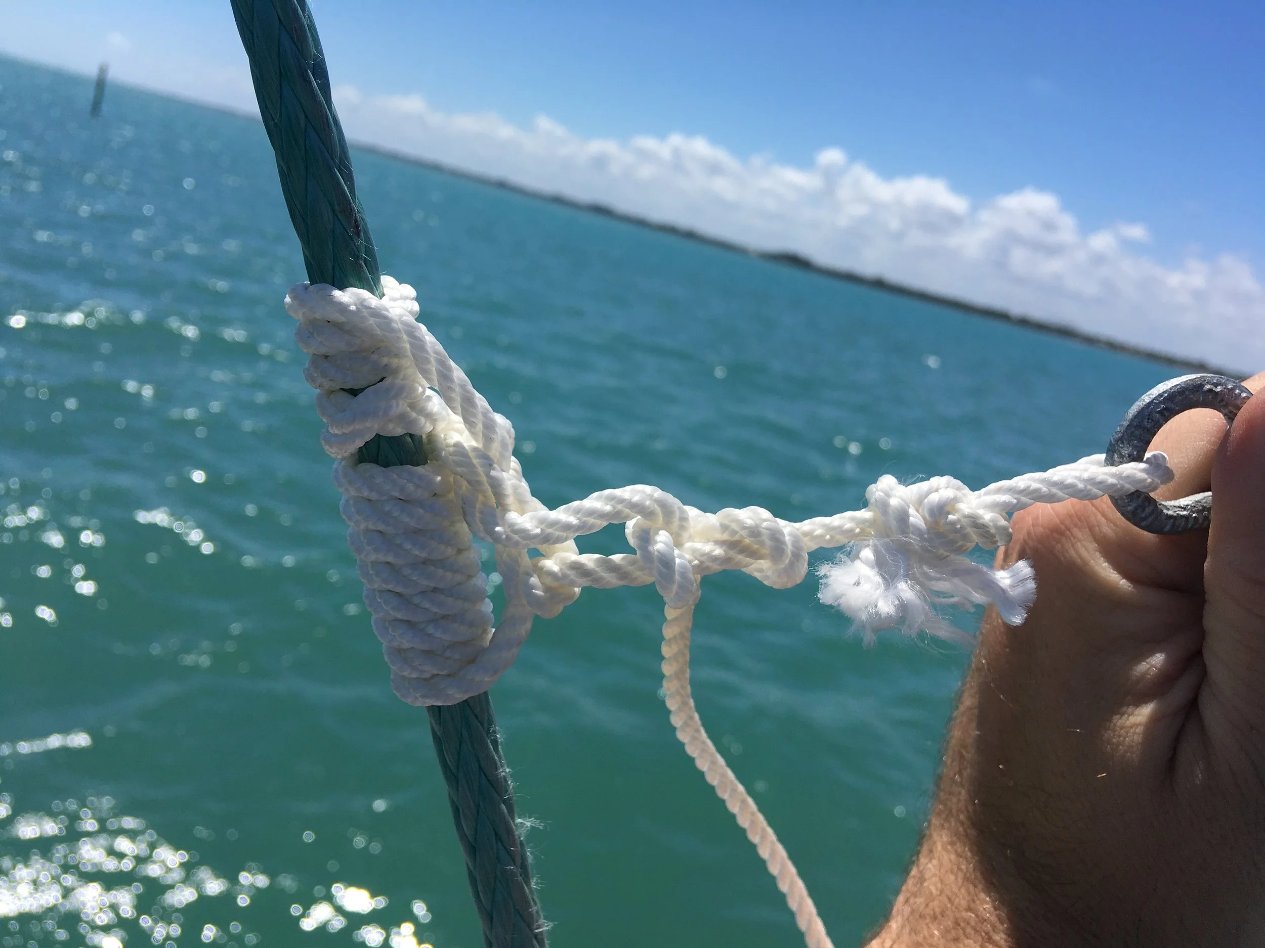 Backstay Flag Halyard Rigging Doctor Learn the cleat hitch if you own a boat or even if you don't. backstay flag halyard rigging doctor
