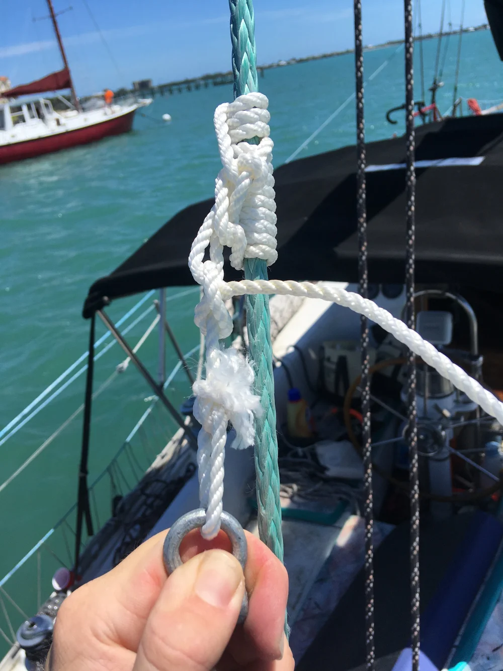 Backstay Flag Halyard — Rigging Doctor