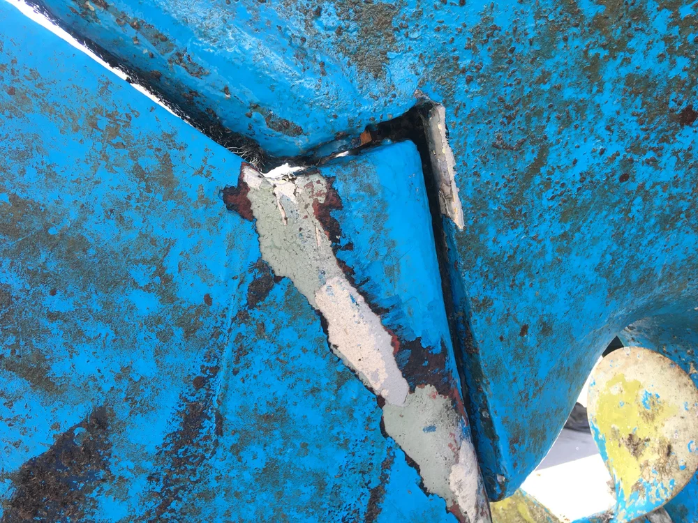 Rudder Damage — Rigging Doctor
