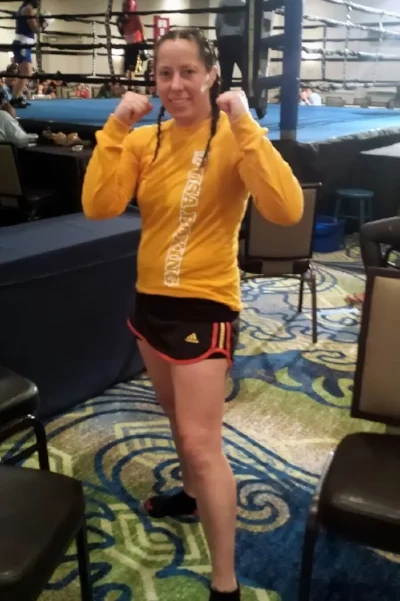 Portland Boxing Club's Liz Leddy advances to the finals in the Women's National Golden Gloves.