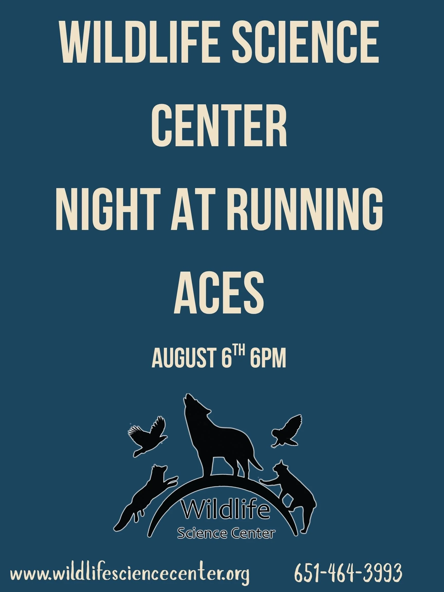 Wildlife Science Center Night at Running Aces 