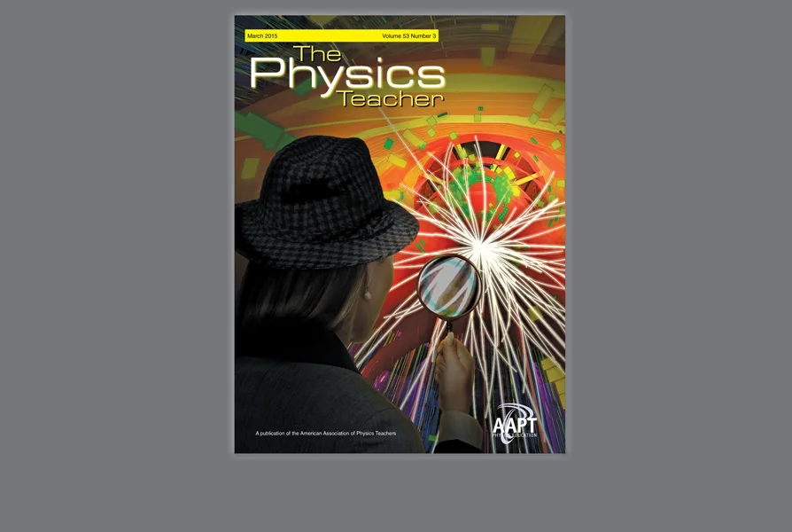  CLIENT: AAPT &nbsp;• &nbsp;TYPE: Cover illustration,&nbsp;print &nbsp;• &nbsp;USE: Magazine,  The Physics Teacher  