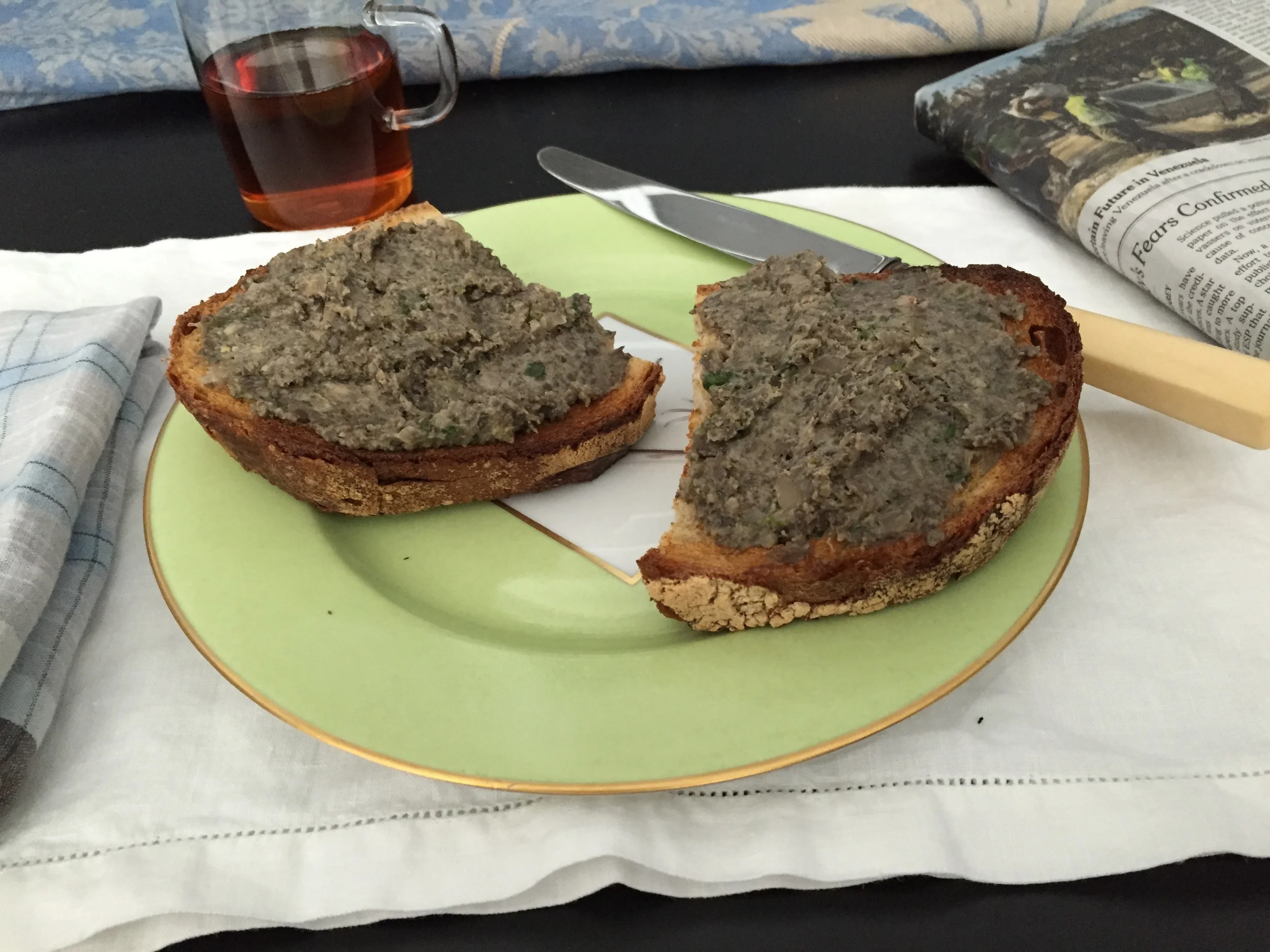 Mushroom and Artichoke Duxelle