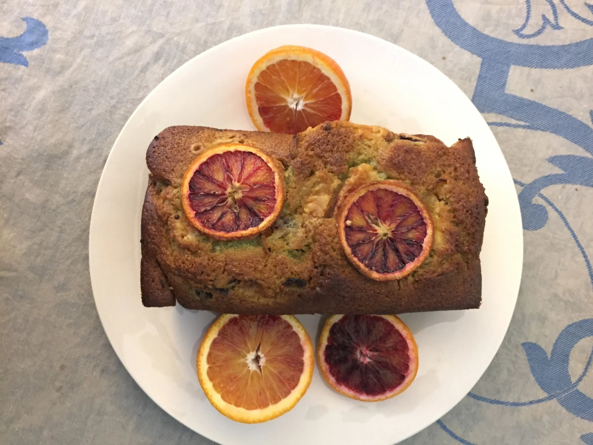 Blood Orange Olive Oil Cake
