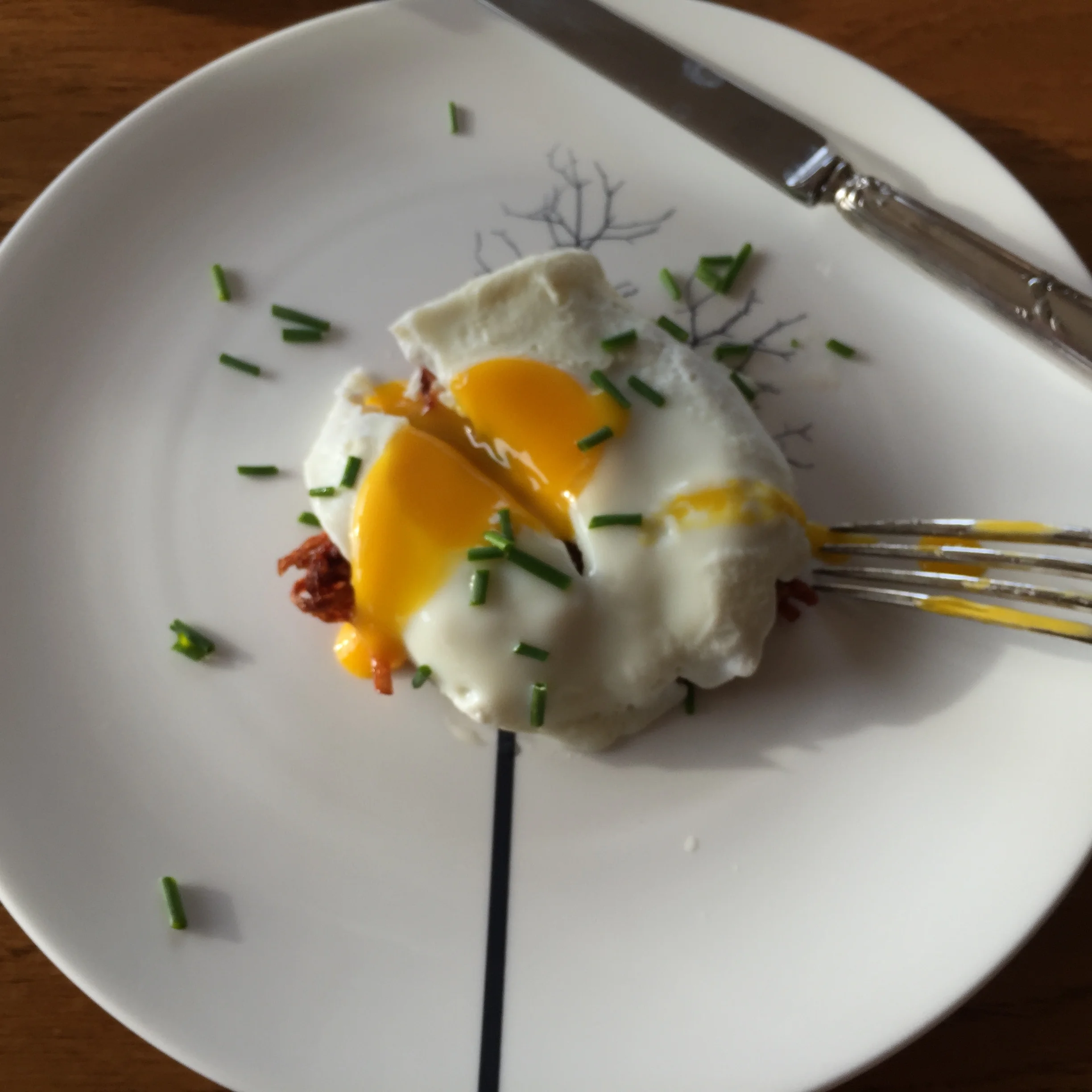 Potato Latke with Fried Egg