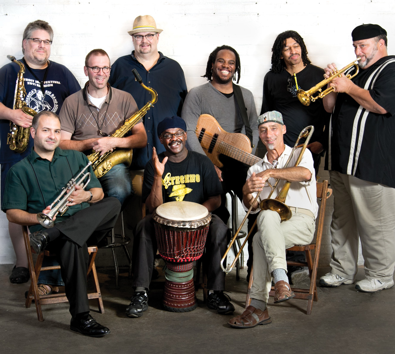 Planet D Nonet. Photo by ©Kyla Dorsey Pedrez