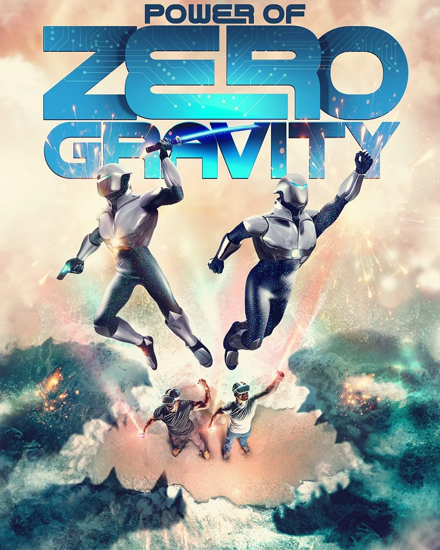 CJ Burton cover for video game Power of Zero Gravity