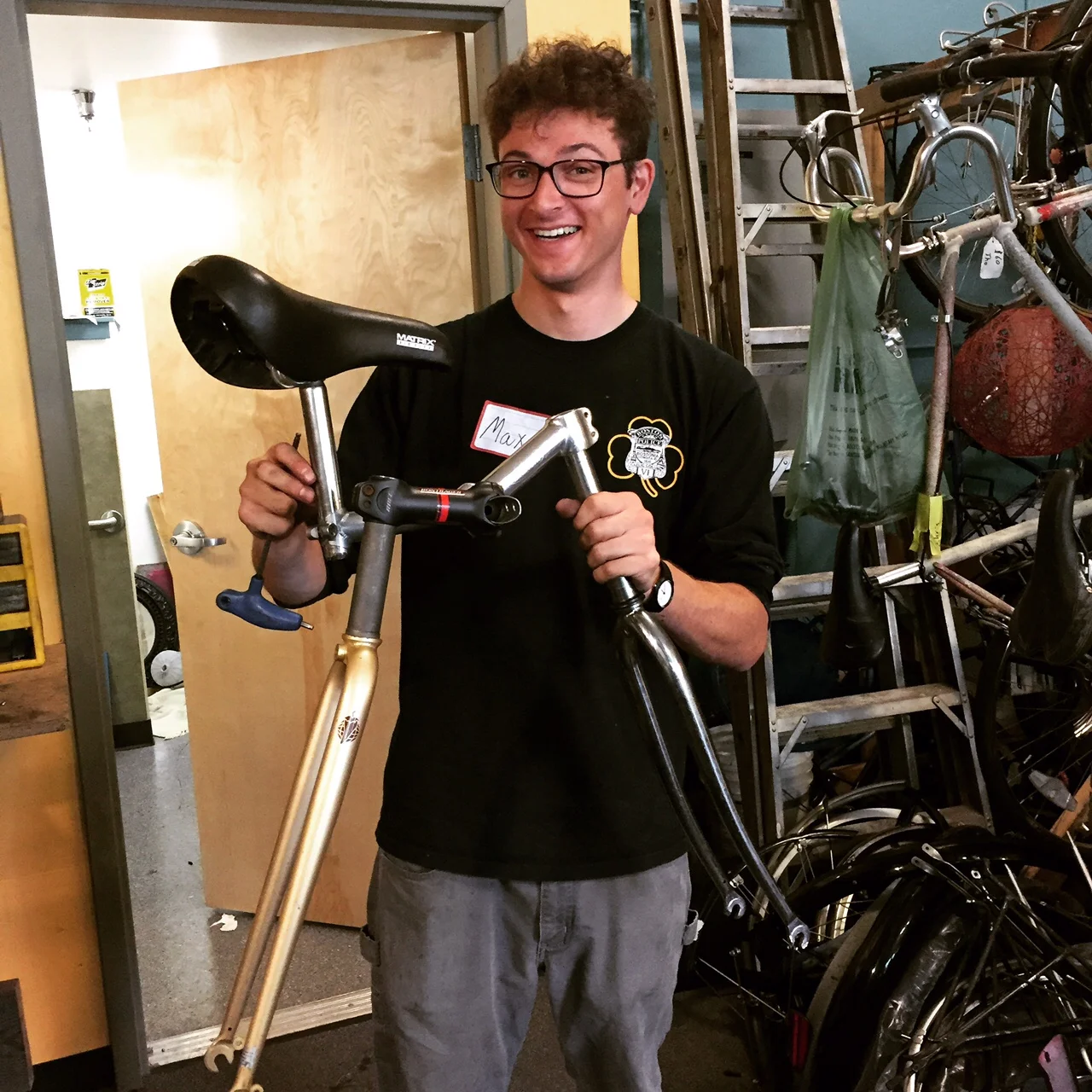 Hope you're riding all the bikes in the great beyond Max. We miss you and love you.