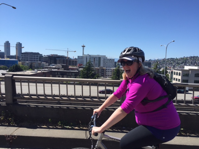 Exploring the bike routes of Seattle with Amara