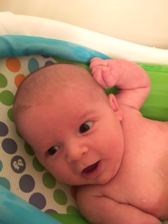 That's Liam- my super cute new nephew.