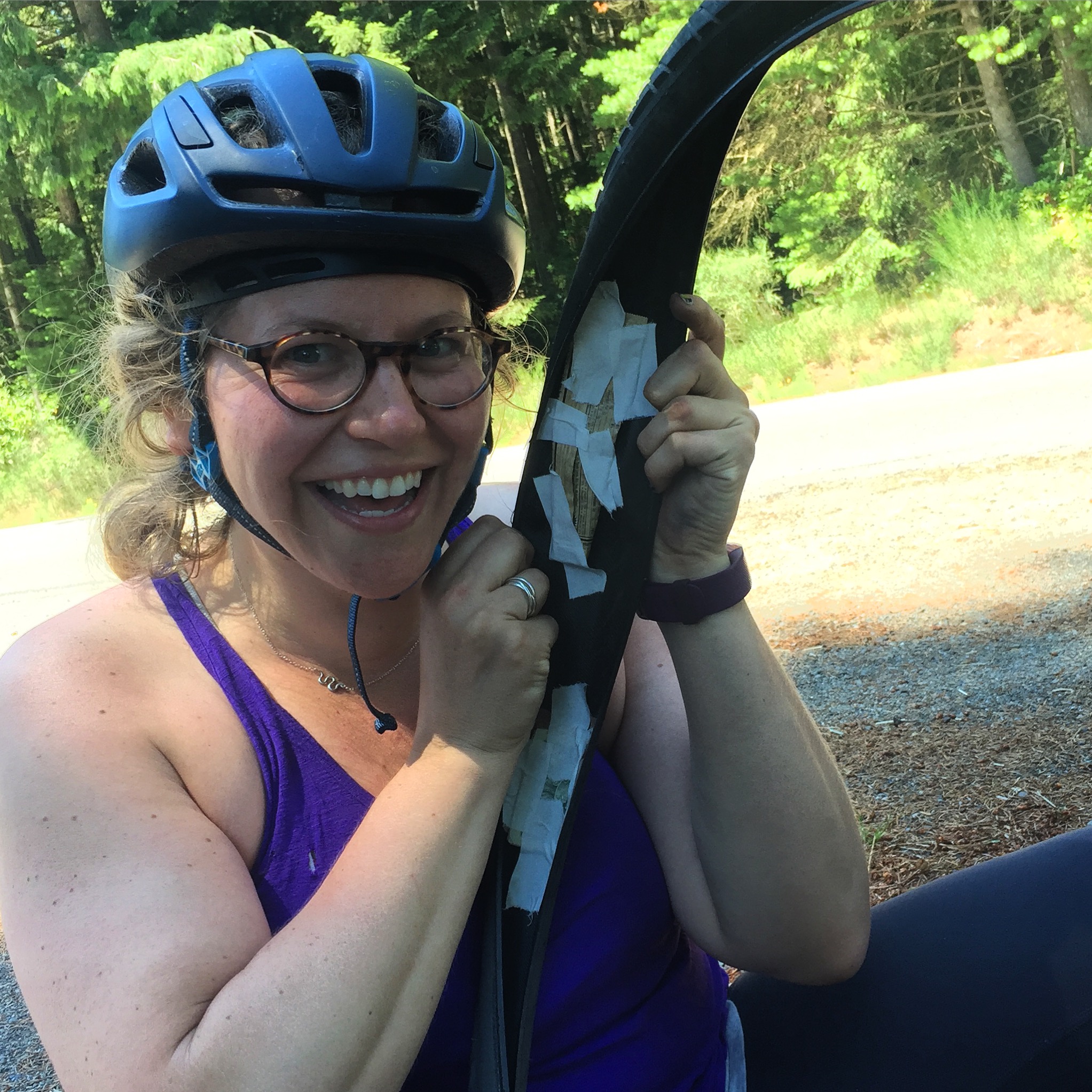 Triple tire boot, FTW!
