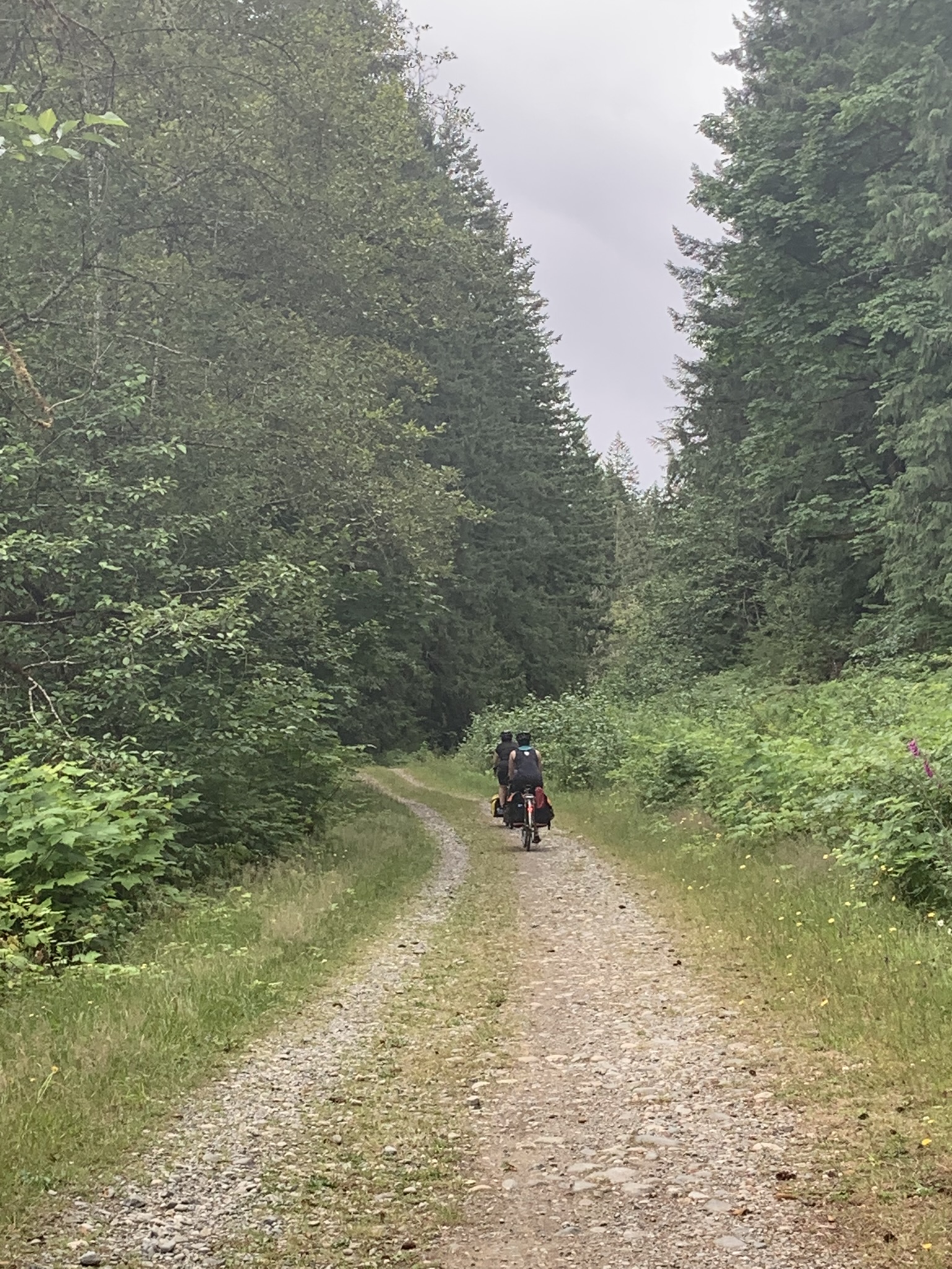 Riding on the Great Trail