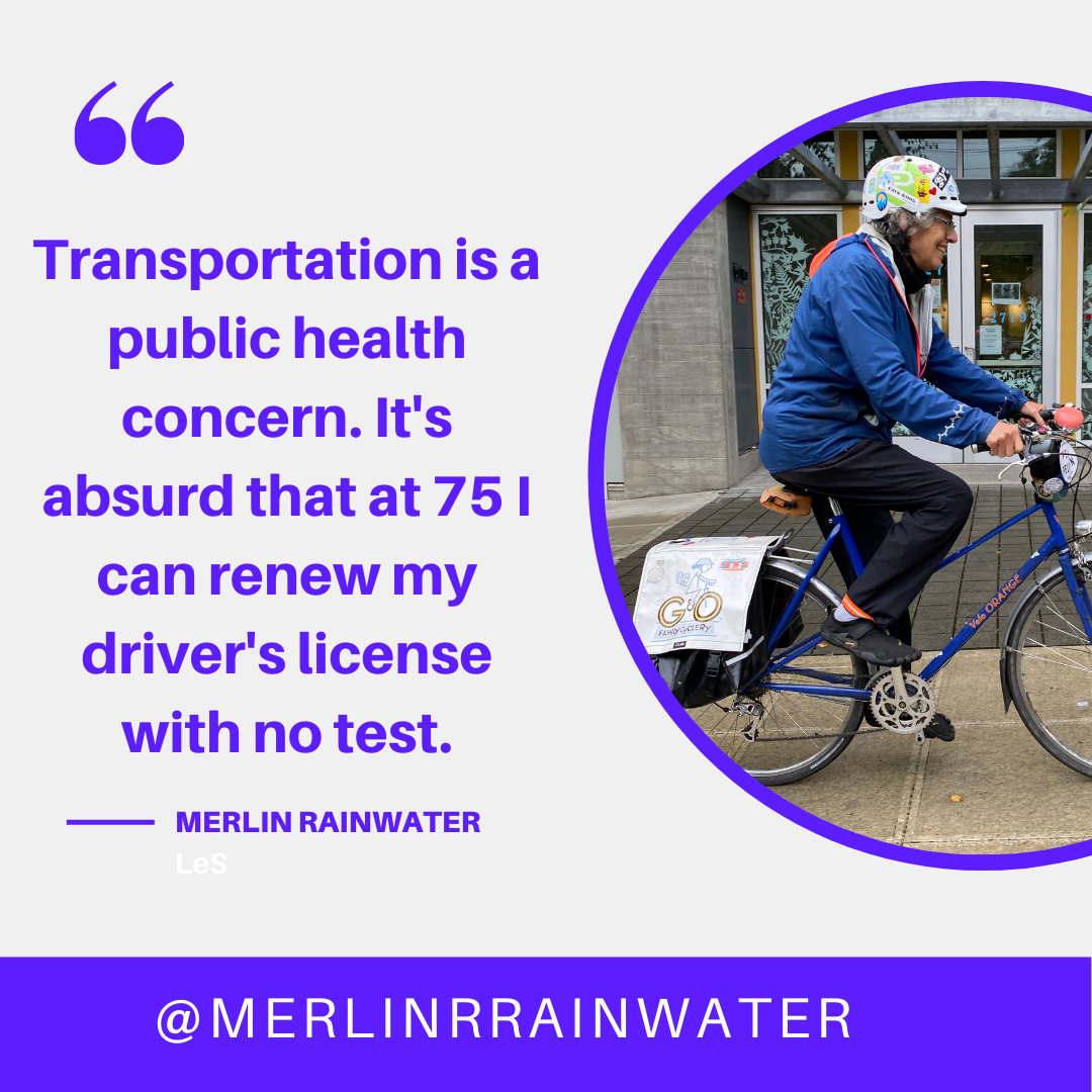 Merlin Rainwater - Riding and Thriving at 75