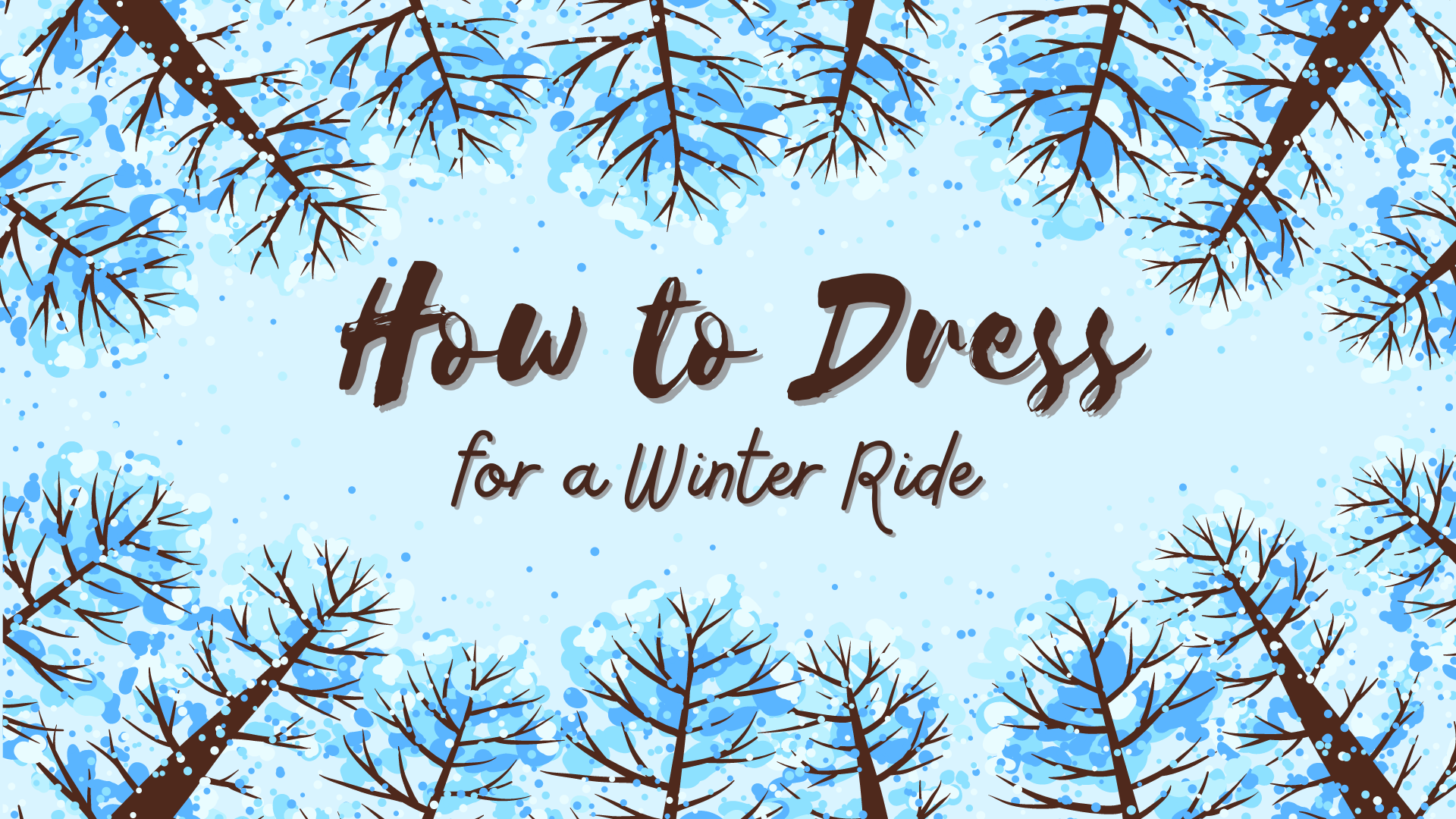 How to Dress for a Winter Bike Ride