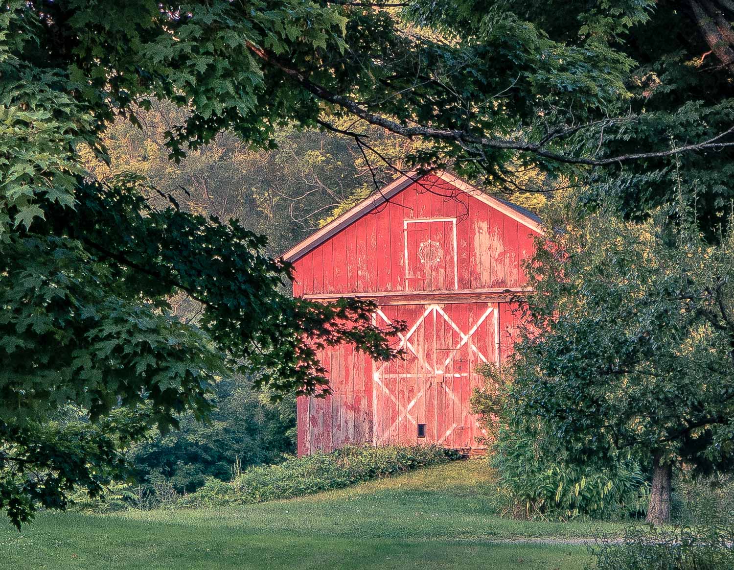 Barn with Hex Sign