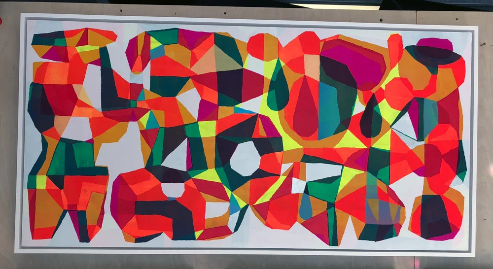 Handshake Acrylic on Panel 24" x 48" $12k