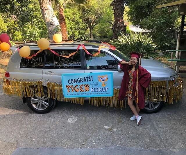 Congratulations to my incredible daughter, Tigerlily. She graduated from high school today. I am, as usual, in awe. Congrats, Tiger!
