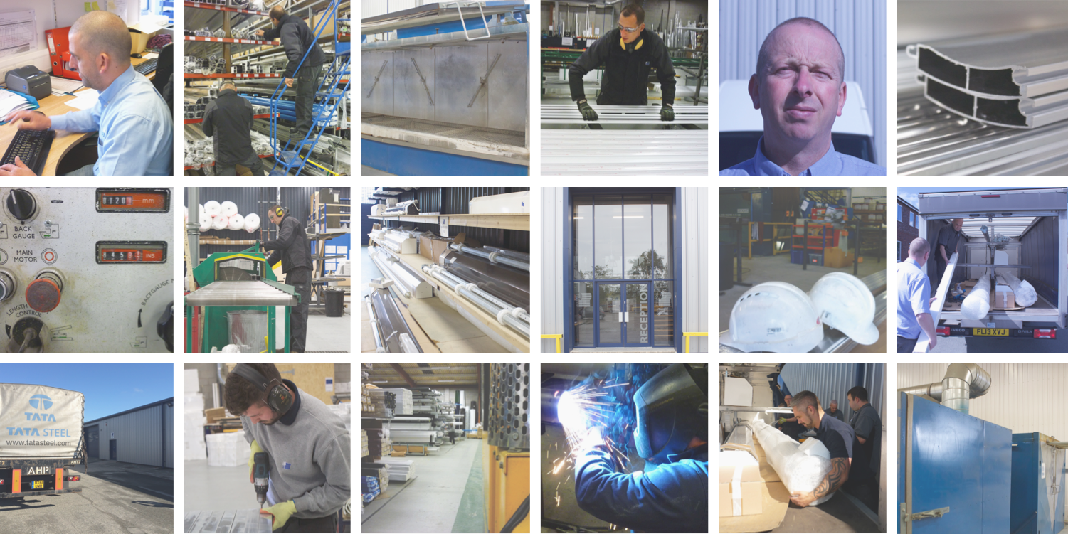 Picture of inside the factory or a man in action in factory