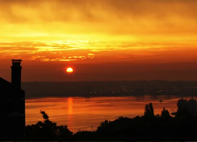 Ocean Sunset Tacoma WA