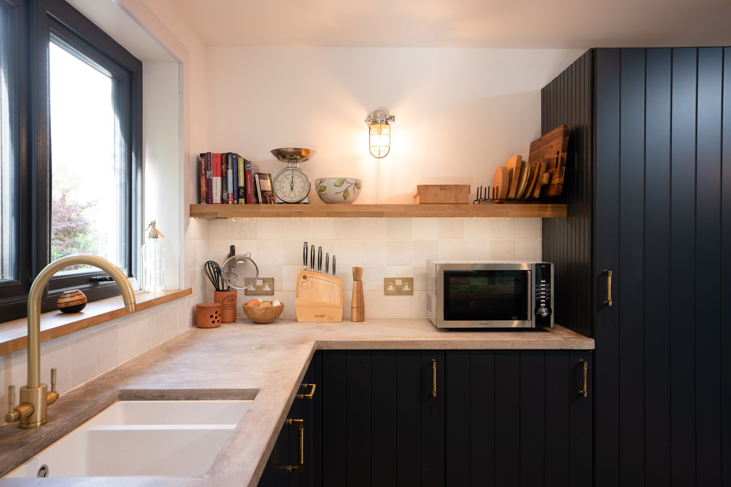 New refurbished kitchen at Hillview Cottage, Cairngorms National Park