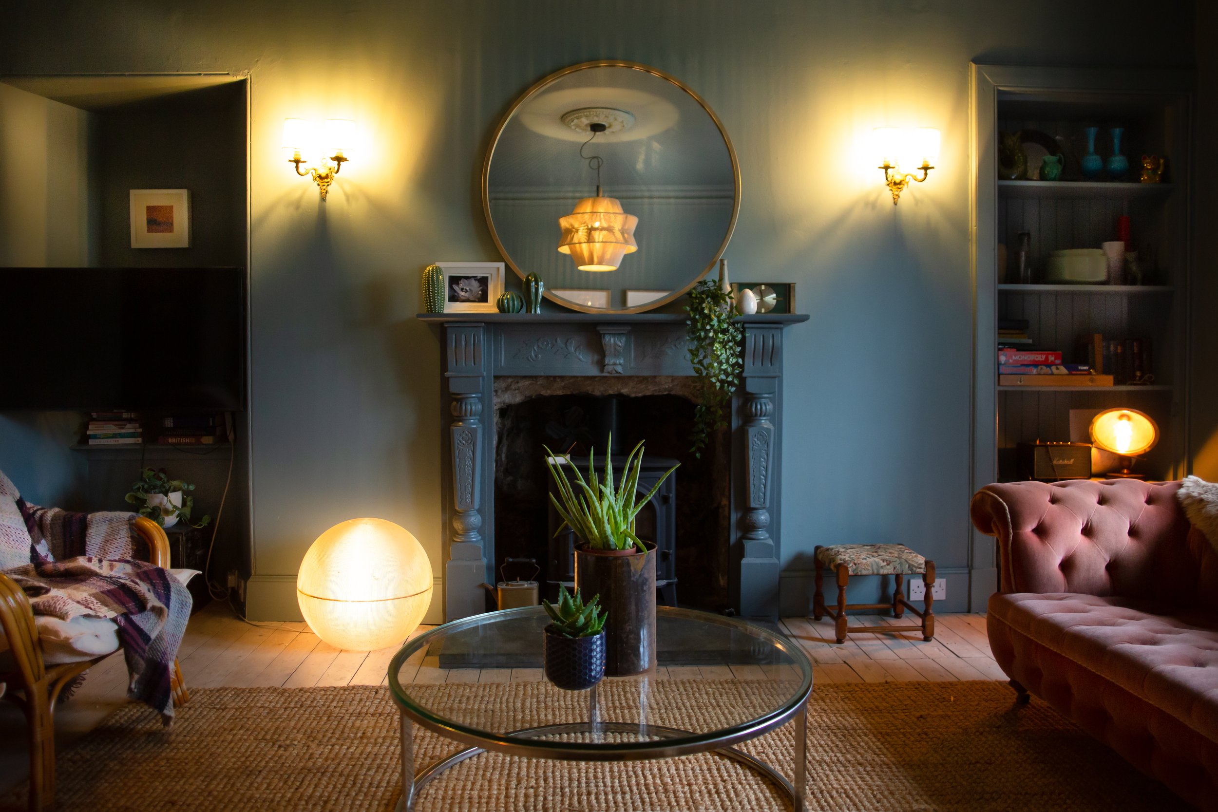 Living room at Sprinfield House, Carrbridge, near Aviemore, Cairngorms national Park