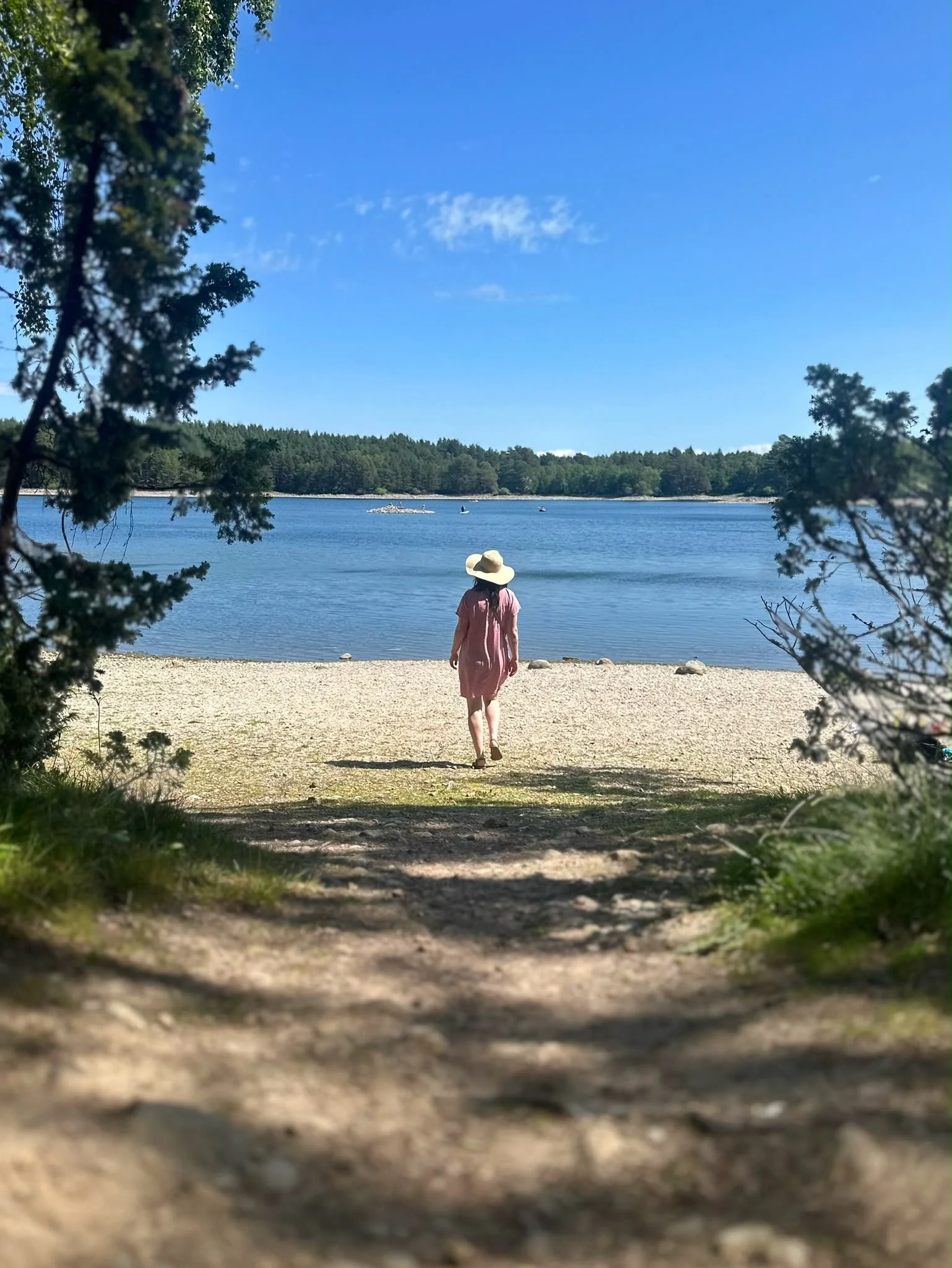 Loch Vaa on a summer's day