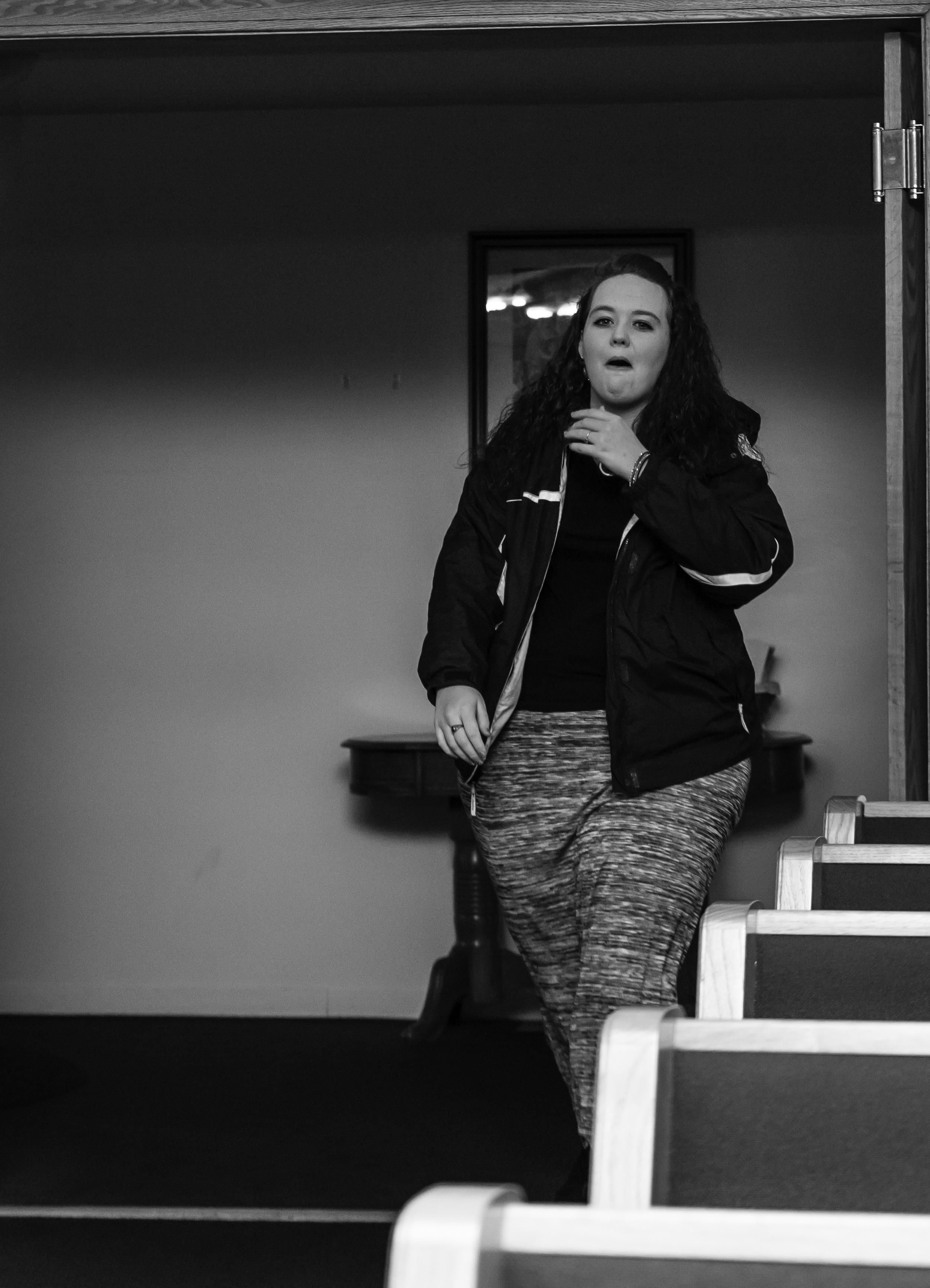As Emilea turned the corner into the sanctuary, she knew what was happening and her expression was priceless! Billy had their song playing and if you wanna shed a few sweet tears take a listen....