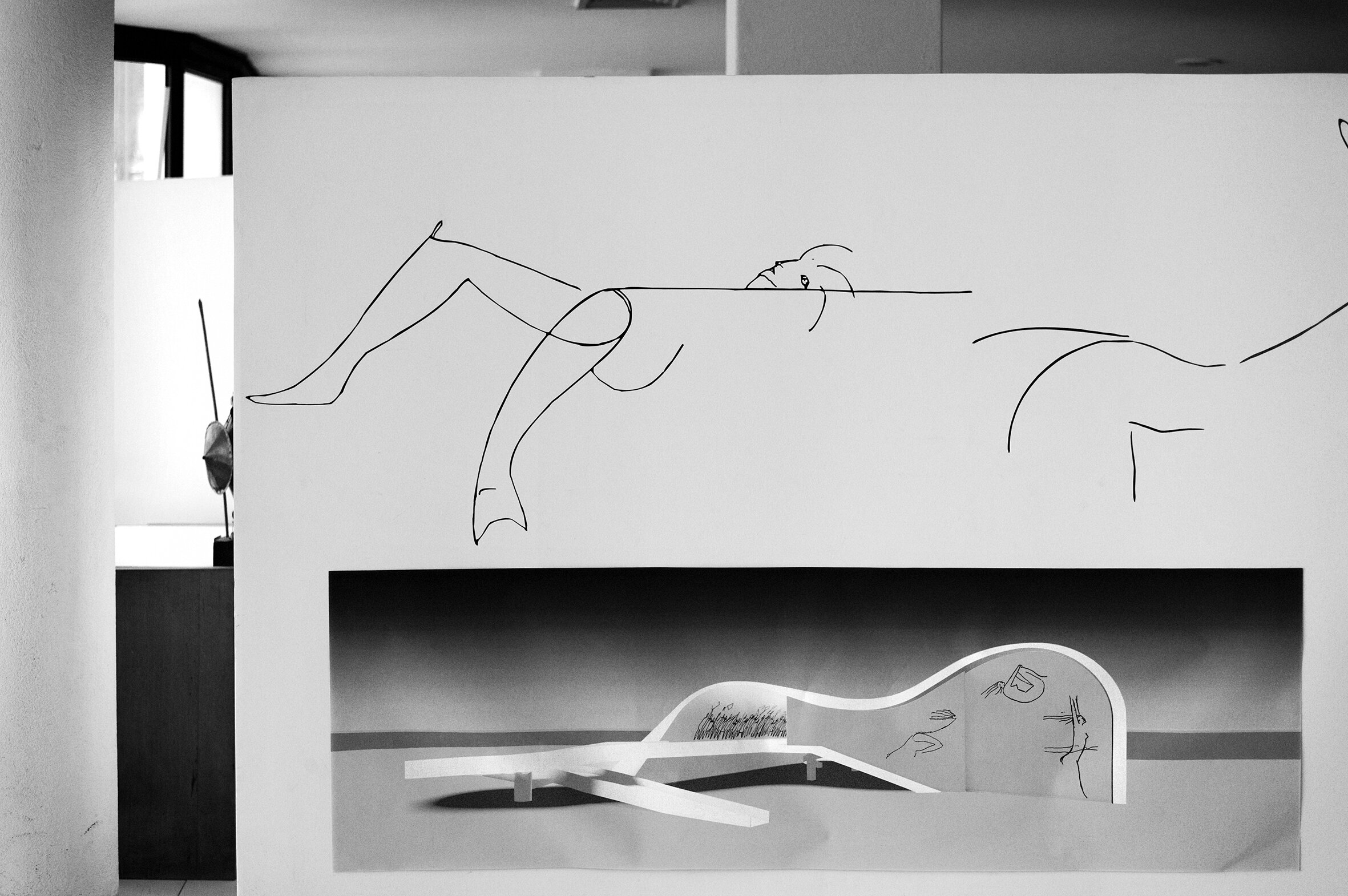 Untitled (Drawing in Oscar Niemeyer's Office), Rio de Janeiro, 2011.jpg