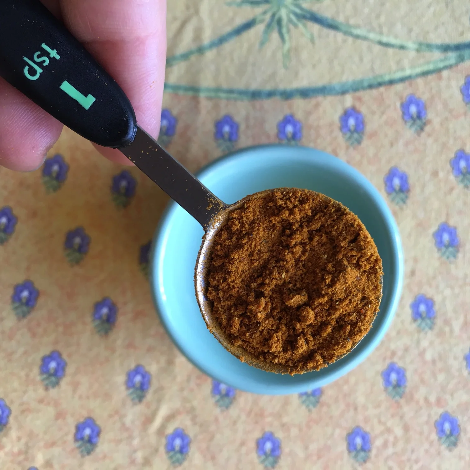    a teaspoon of curry...   