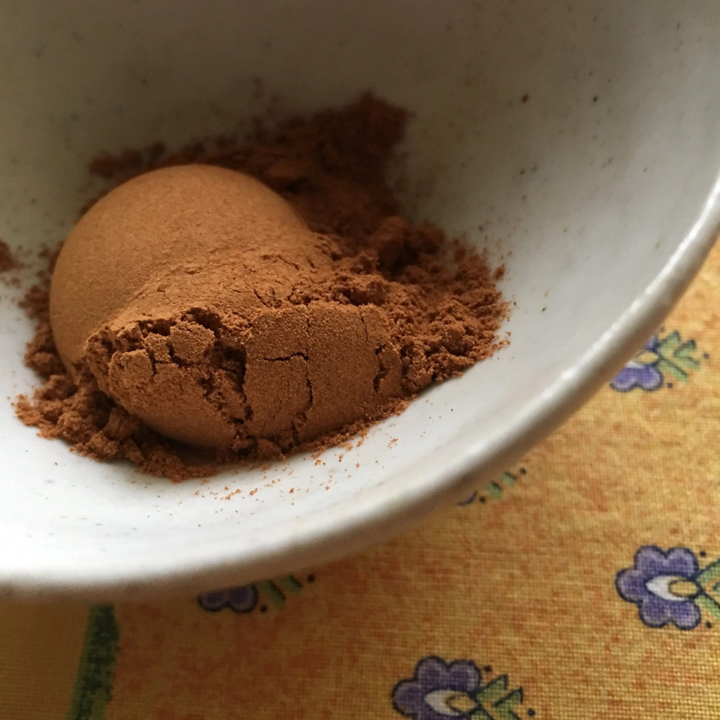    two teaspoons of cinnamon...   