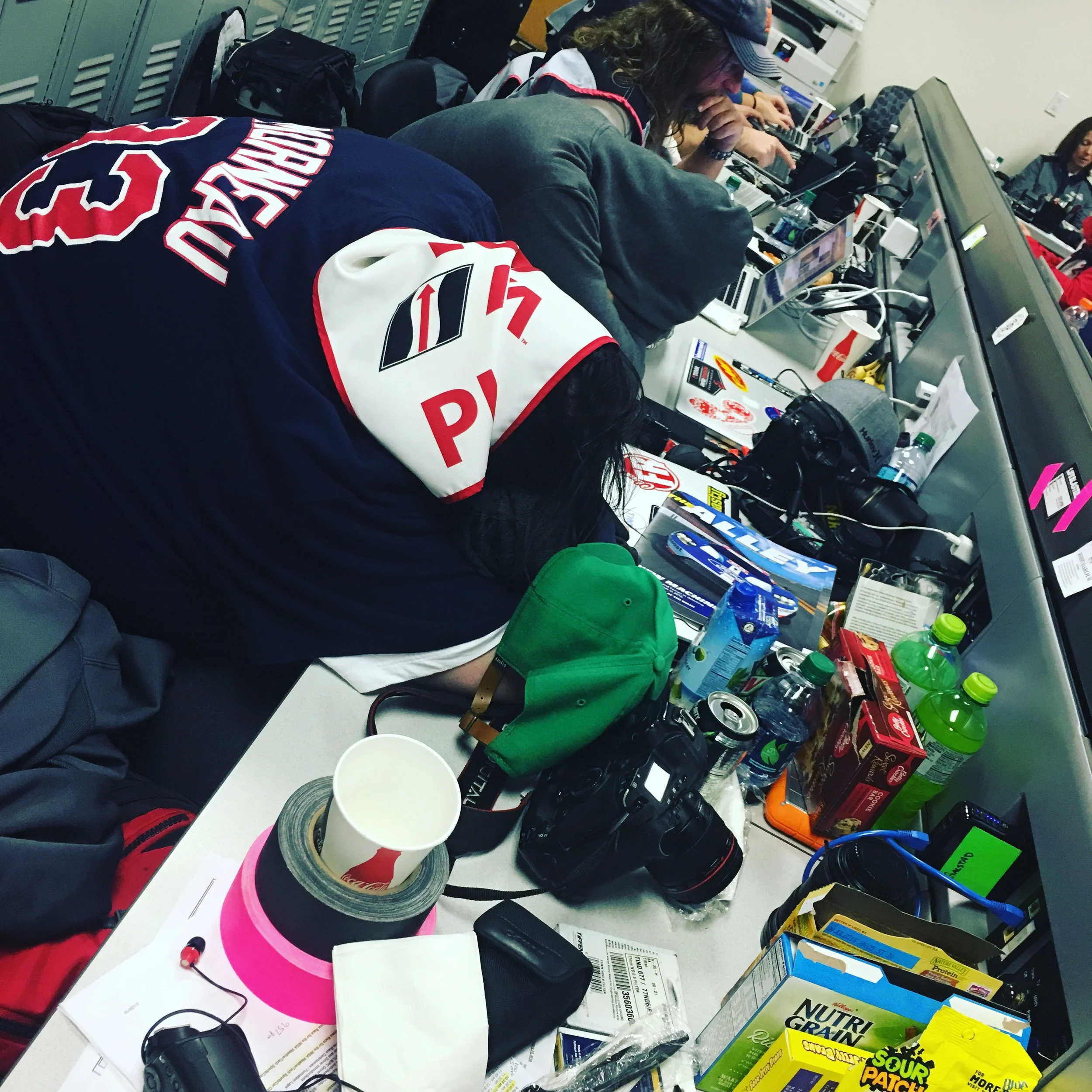 Naps and messes.