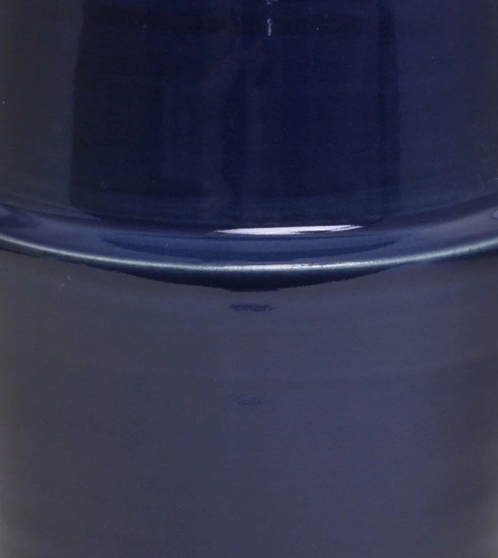 Blue Glaze - Detail