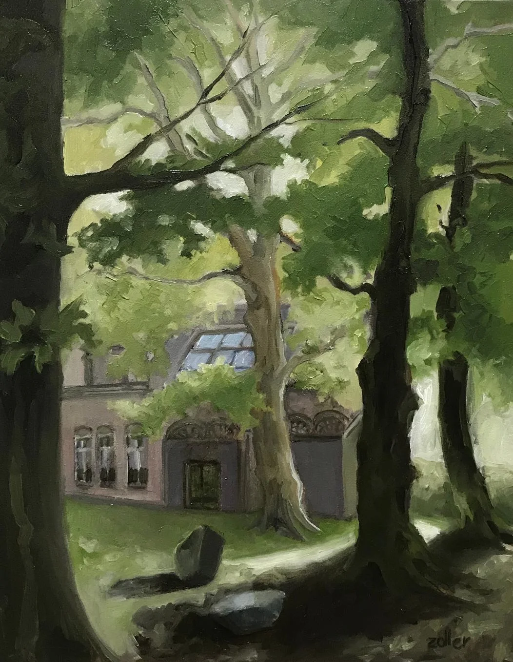 Garden at Dordrechts Museum