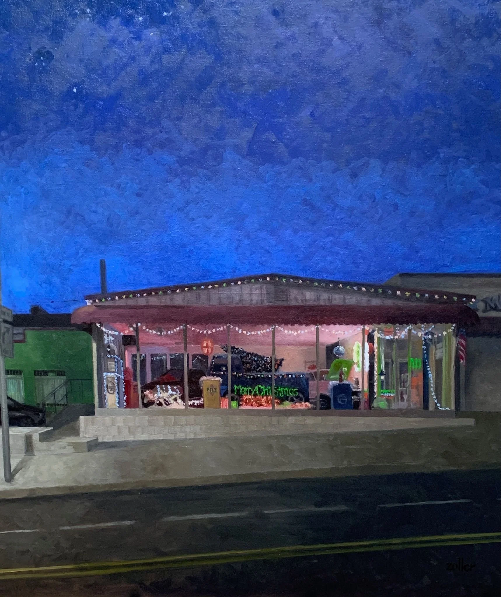 Christmas at Dunton Motors, Kingman, AZ