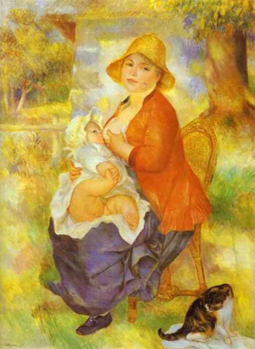 Mme Renoir With Her Son Pierre