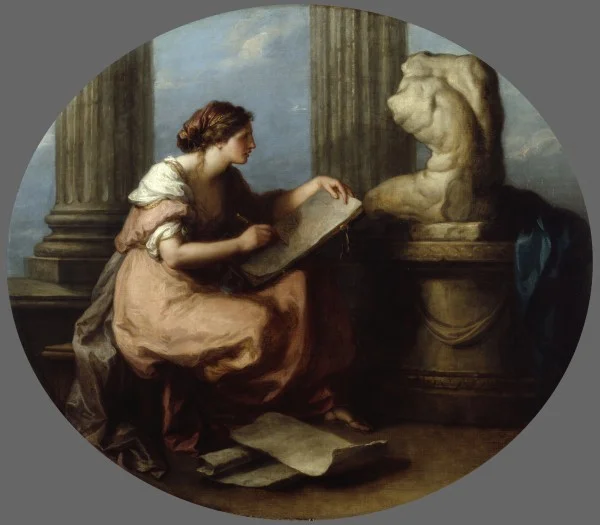 "Design" by Angelica Kauffman (1741-1807)