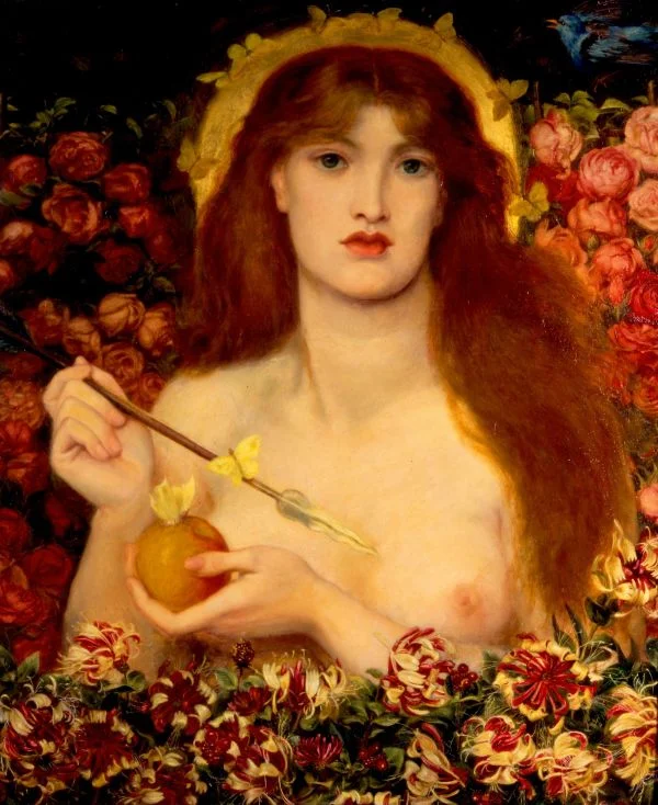 "Venus Verticordia" by Dante Gabriel Rossetti, 1868