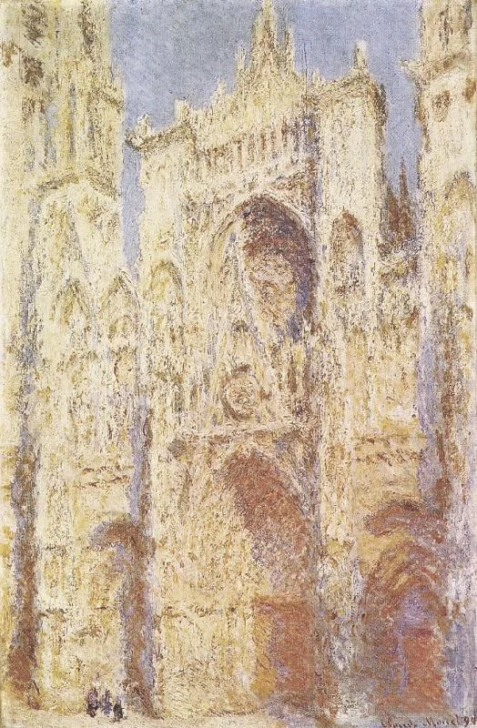 Rouen Cathedral, West Façade, Sunlight 1892 Washington, D.C., USA