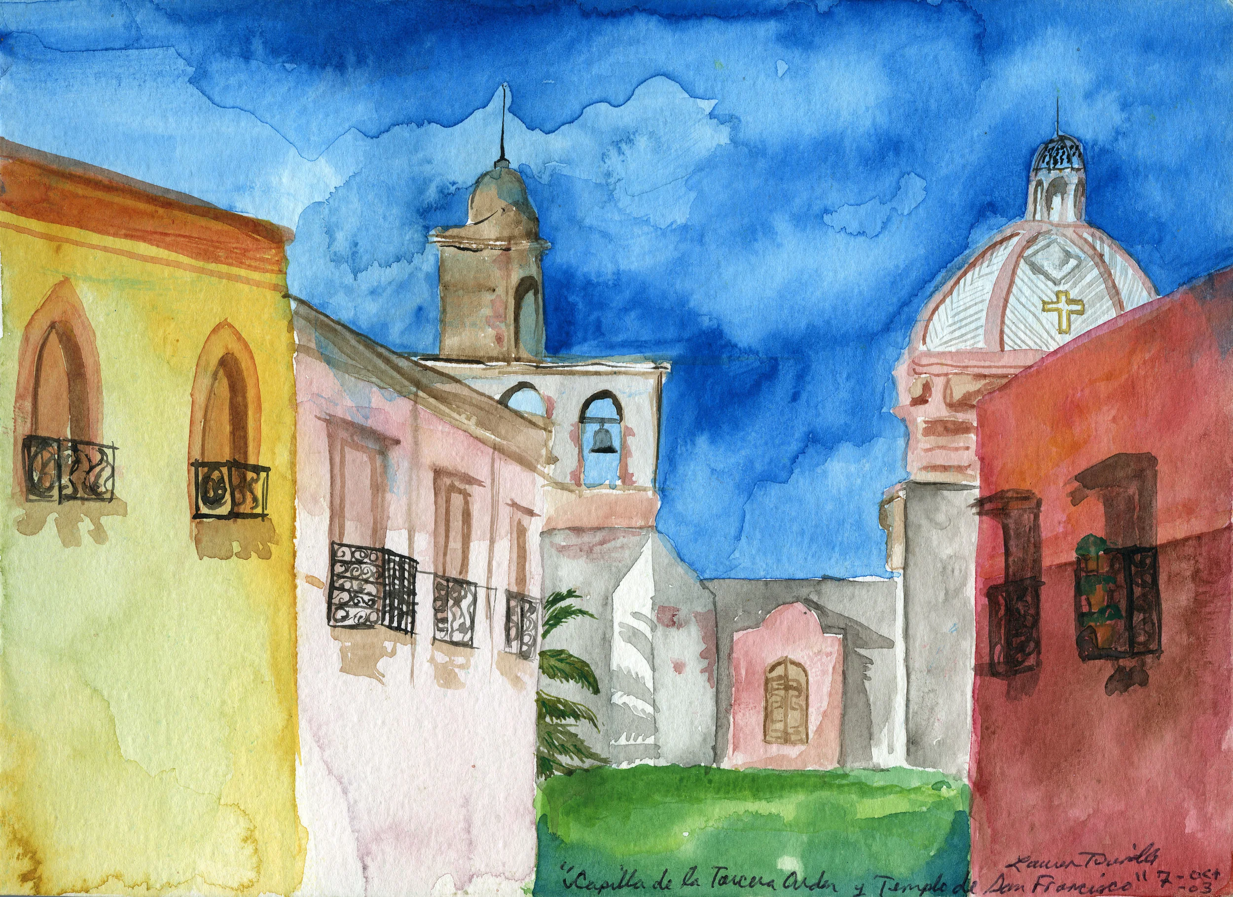 Oct. 7, 2003 "Capilla de la Tercera Orden y Templo de San Francisco"