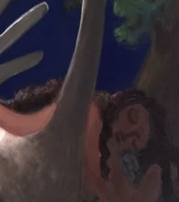 detail from Leda