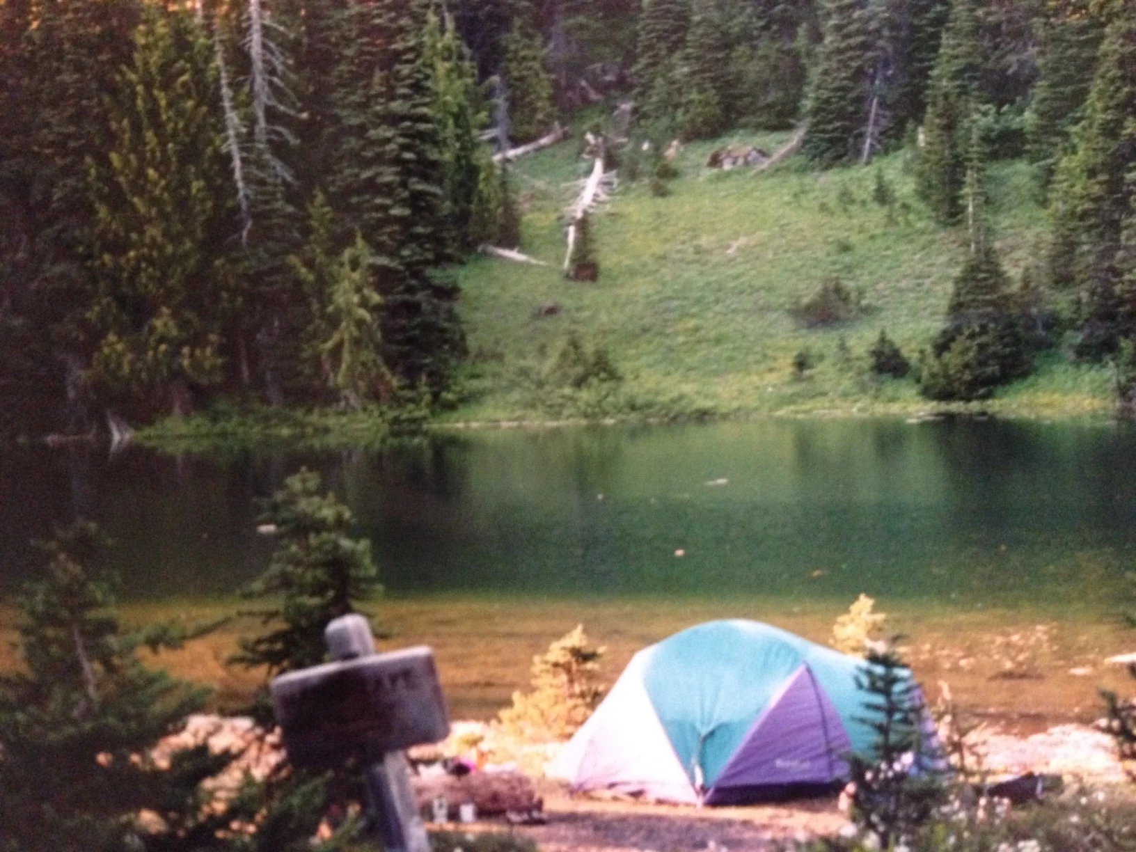 Nostalgic about my old house...er....tent....