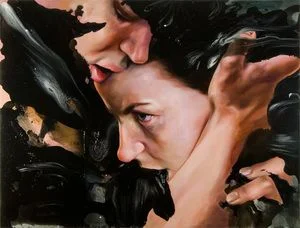 slight . oil and galkyd resin on canvas over panel. 72 x 96". 2007
