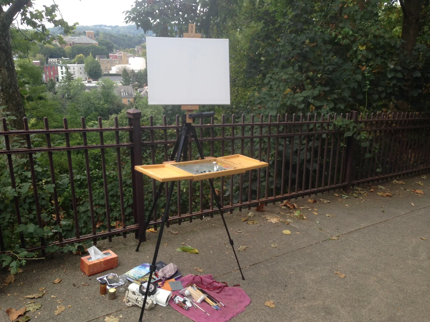 Hello new easel. I love you!