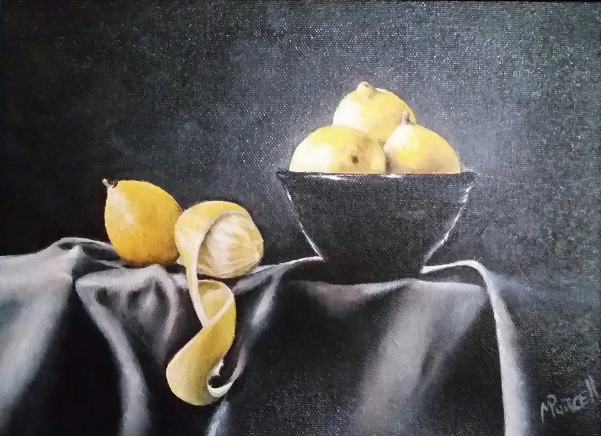 "Lemons and Light" 10x12" $350